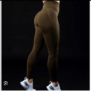 Alphalete Amplify Leggings in Canteen - OG